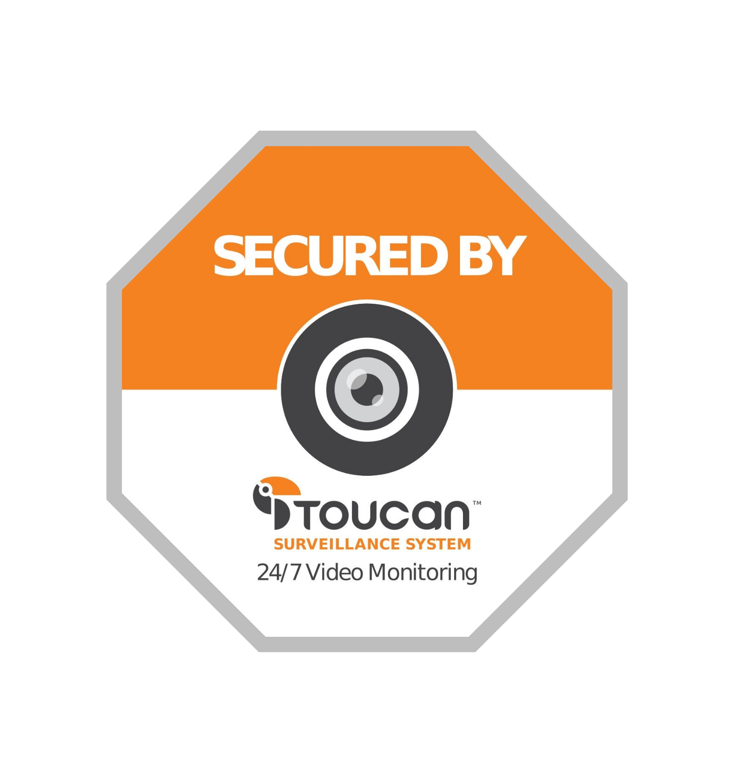 Toucan Window Security Stickers