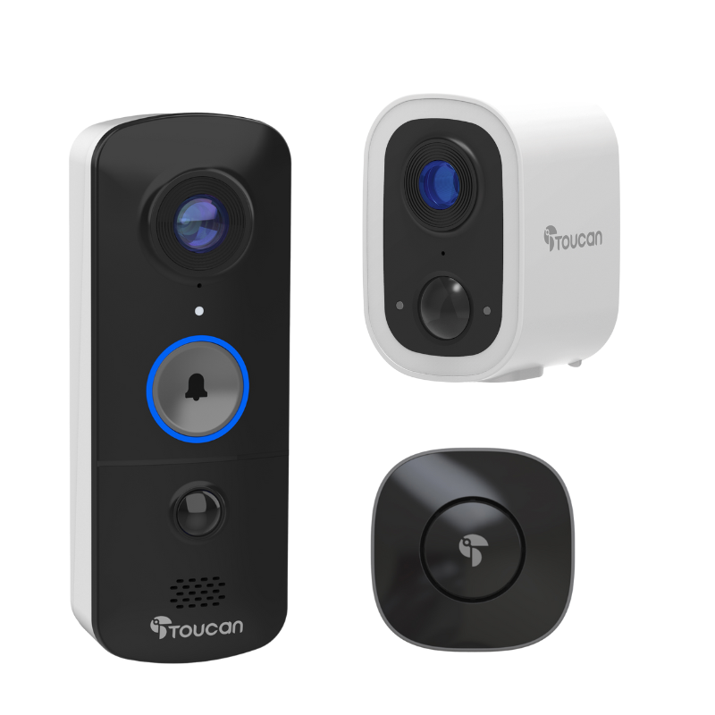 Home security video doorbell discount