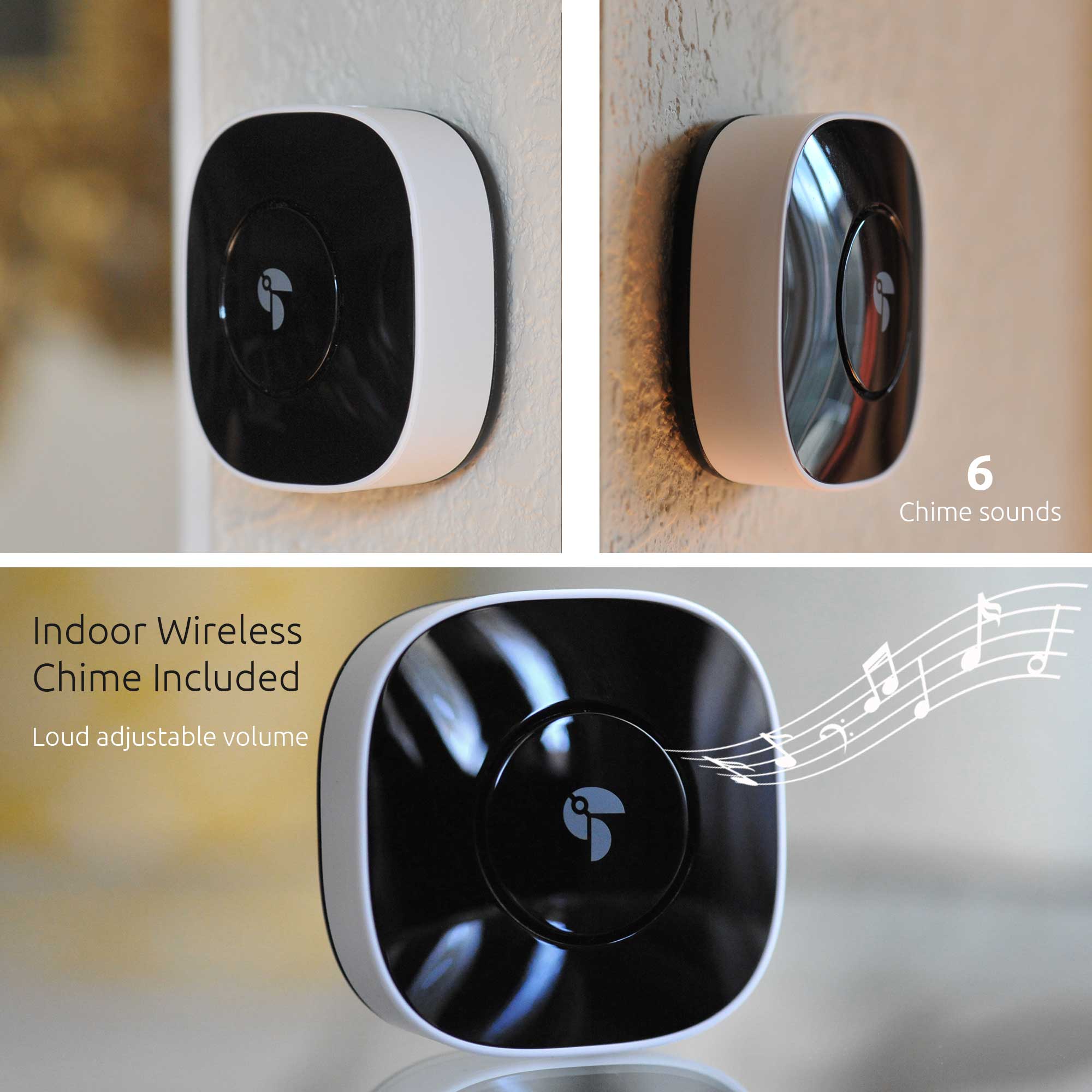 Toucan Wireless Video Doorbell with Chime