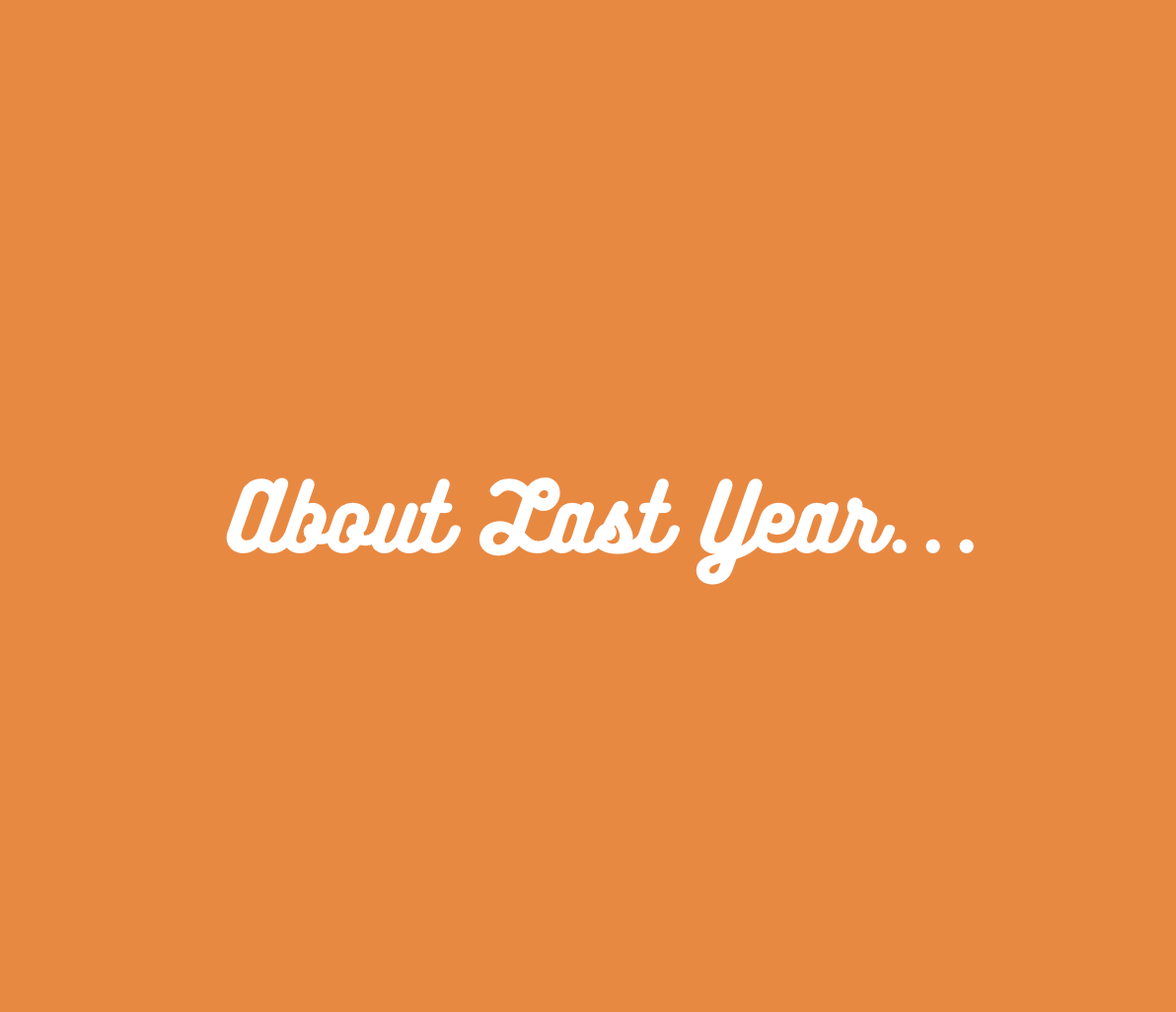What a year! 2024 in review…