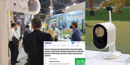 Yahoo.com released an article about Toucan Announces Brand New Security Light Camera with Radar...