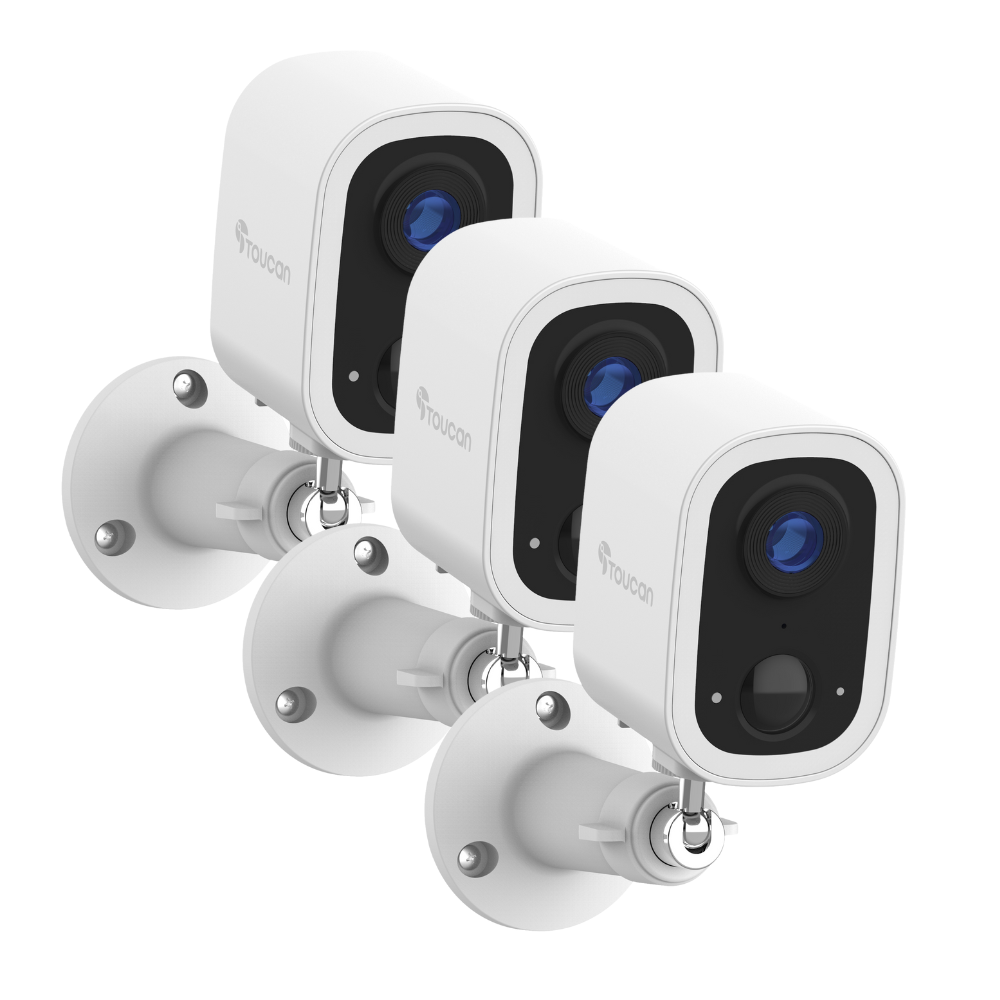 3 Pack | Toucan Wireless Security Camera S4