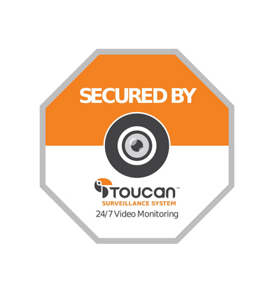 Toucan Window Security Stickers