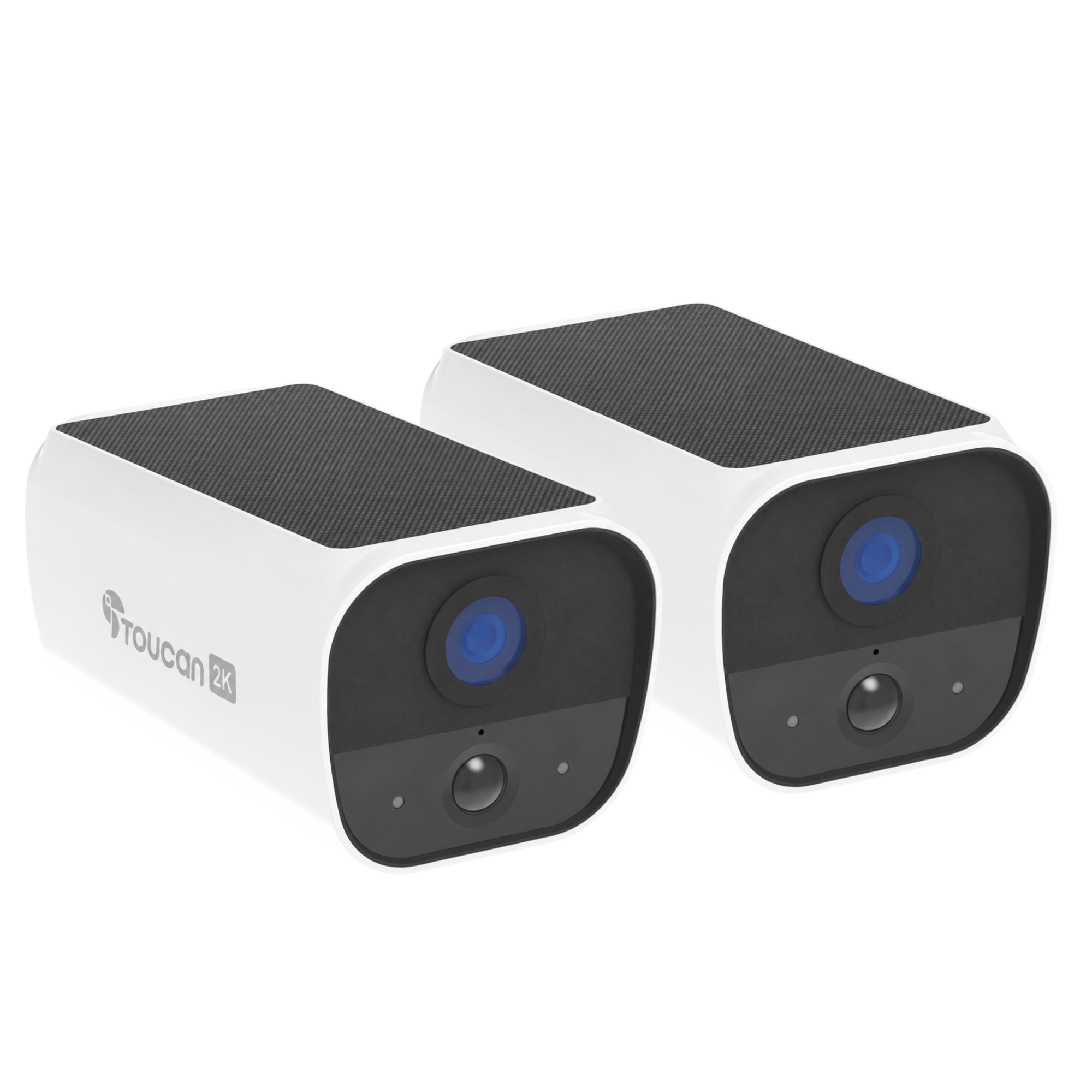 2-Pack | Toucan S5 Solar Powered Wireless Security Camera