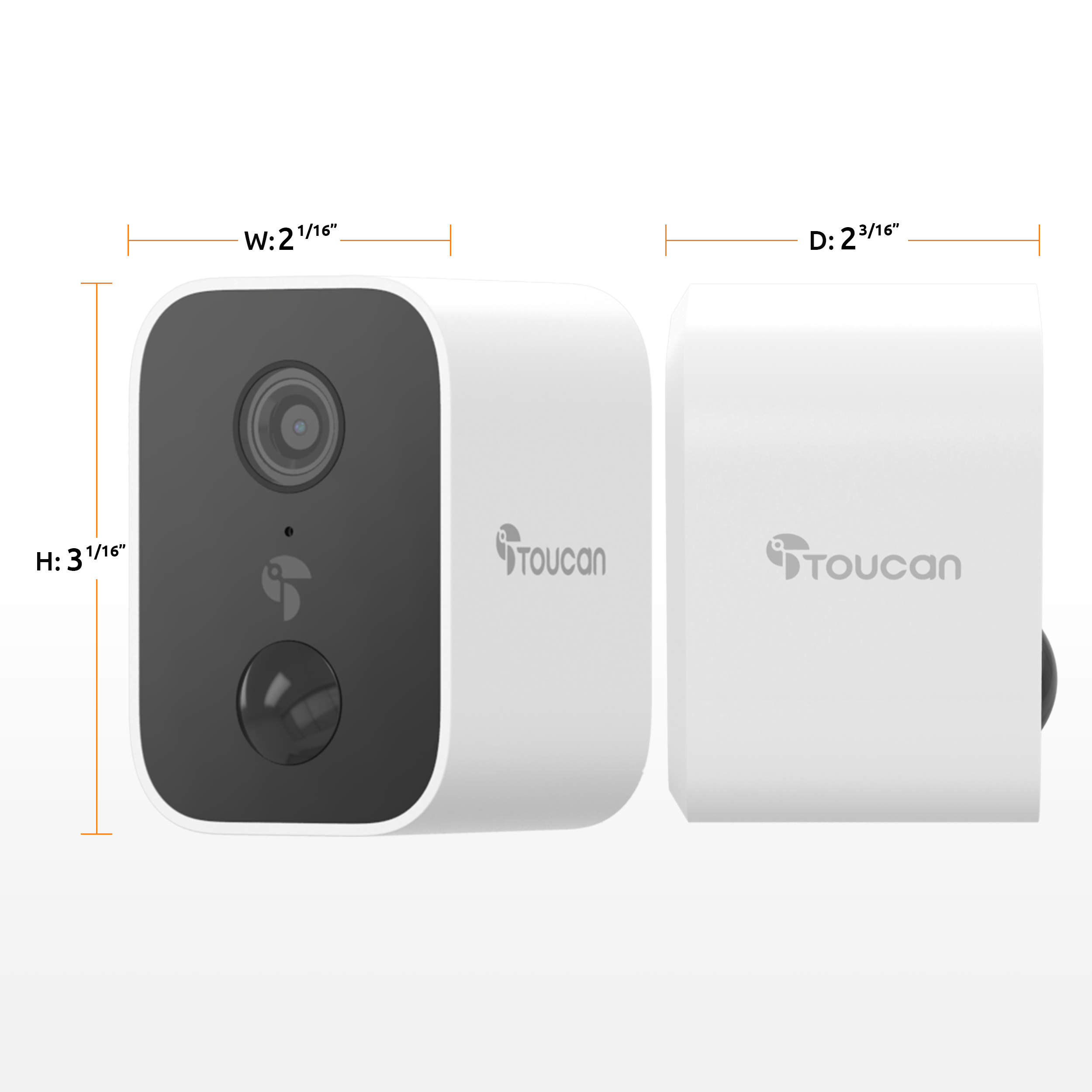 2 Pack | Toucan Wireless Security Camera S2