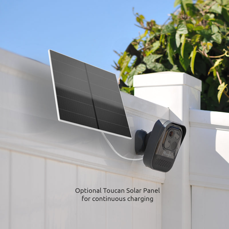 Toucan Wireless Security Camera PRO + Solar Panel Bundle