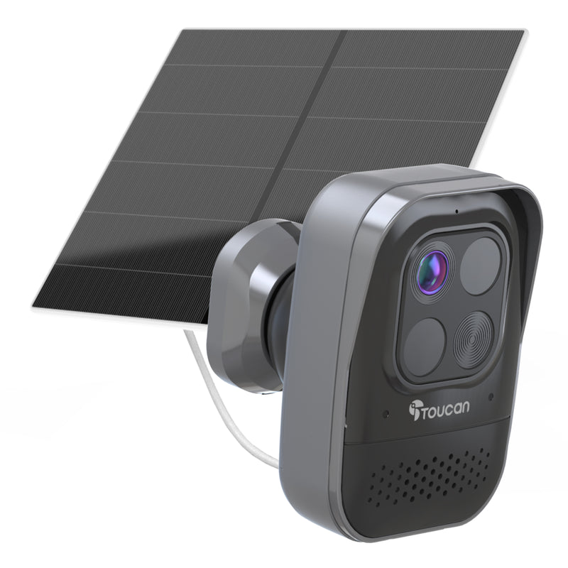 Toucan Wireless Security Camera PRO + Solar Panel Bundle