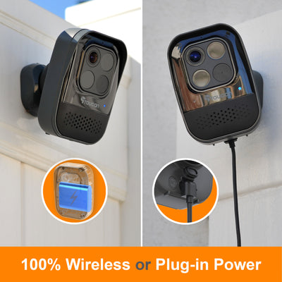 Toucan PRO Bundle - Wireless Video Doorbell PRO with chime + Wireless Security Camera PRO