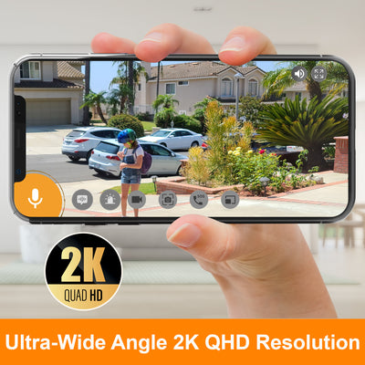 Toucan PRO Bundle - Wireless Video Doorbell PRO with chime + Wireless Security Camera PRO