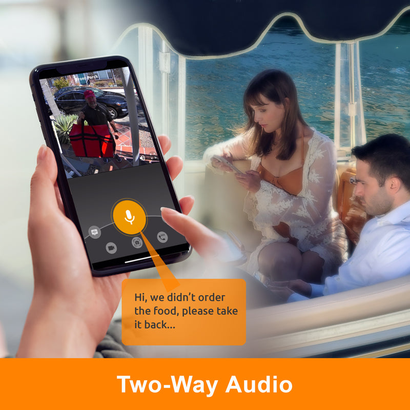 Toucan PRO Bundle - Wireless Video Doorbell PRO with chime + Wireless Security Camera PRO