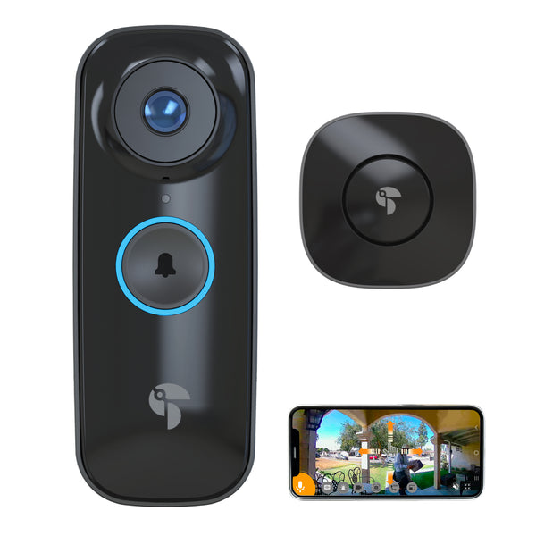 Toucan PRO Bundle - Wireless Video Doorbell PRO with chime + Wireless Security Camera PRO