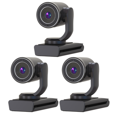 Toucan Connect W100 2.5K Streaming Webcam | 3 Pack