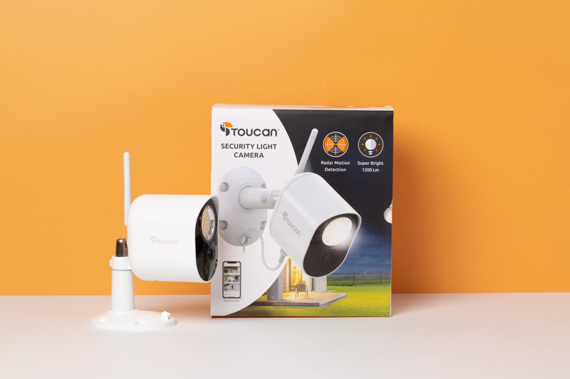 Toucan Security Light Camera + Toucan Wireless Video Doorbell PLUS - BUNDLE