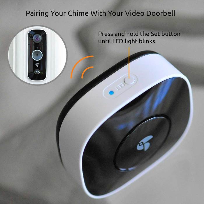 Toucan Wireless Video Doorbell Chime Toucan Smart Home UK