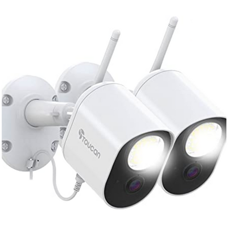 2 Pack | Toucan Security Light Camera