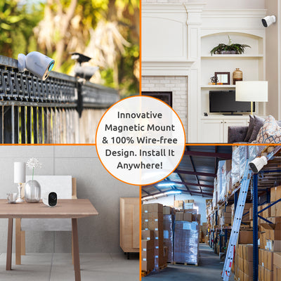 Toucan Wireless Video Doorbell & Security Camera Bundle